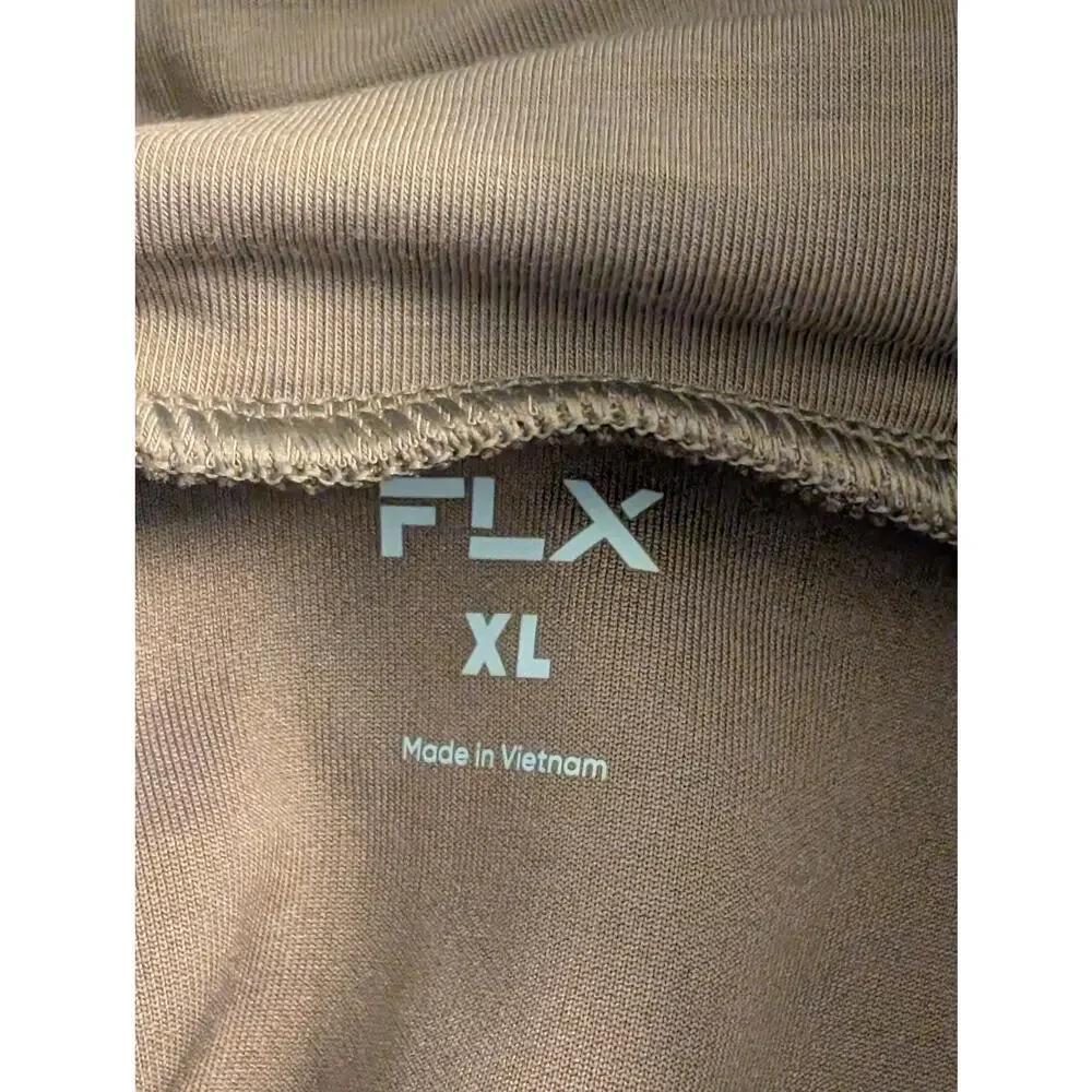 FLX Brown Recharge Hoodie XL